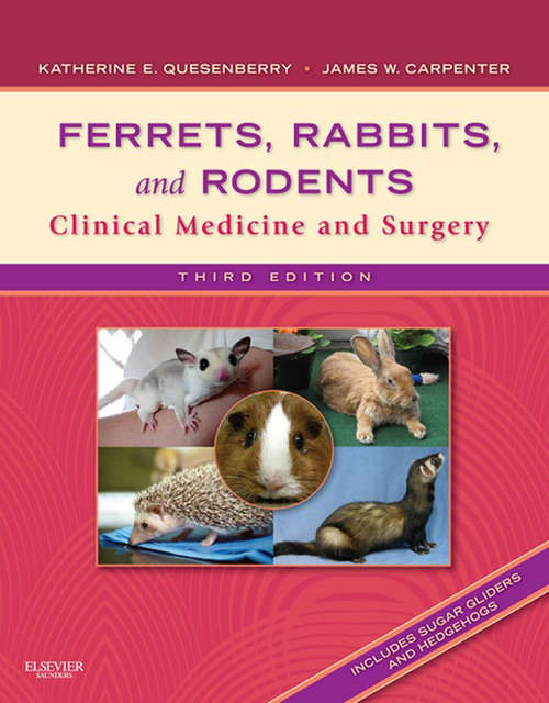 Book cover of Ferrets, Rabbits and Rodents - E-Book: Clinical Medicine and Surgery (3)