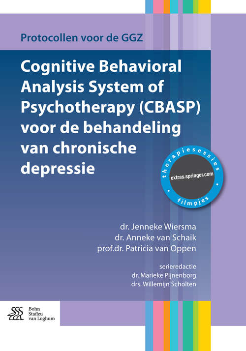 Book cover of Cognitive Behavioral Analysis System of Psychotherapy (1st ed. 2015) (Protocollen voor de GGZ)