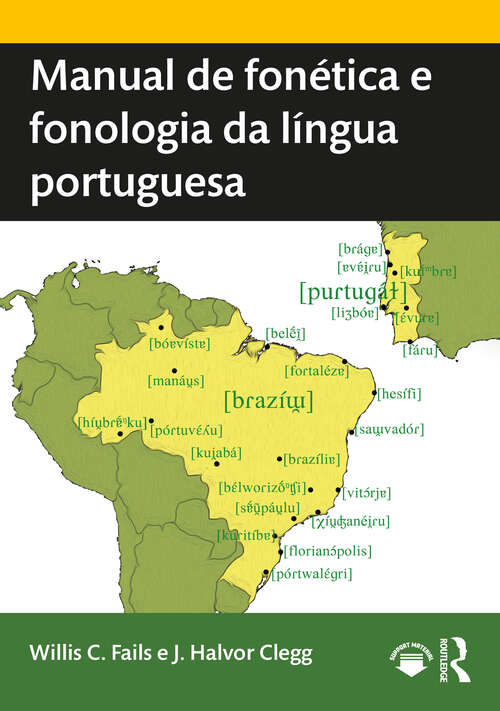 Book cover of Manual de fonética e fonologia da língua portuguesa