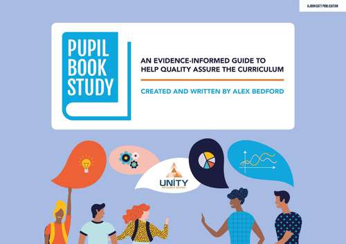 Book cover of Pupil Book Study: An evidence-informed guide to help quality assure the curriculum