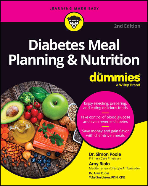 Book cover of Diabetes Meal Planning & Nutrition For Dummies (2)