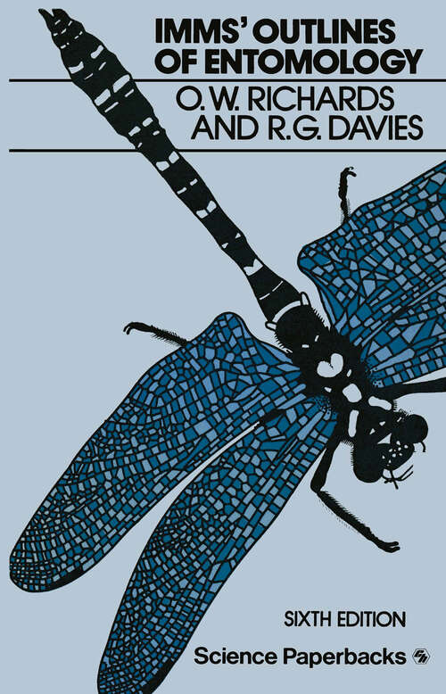 Book cover of Imms’ Outlines of Entomology (1978)