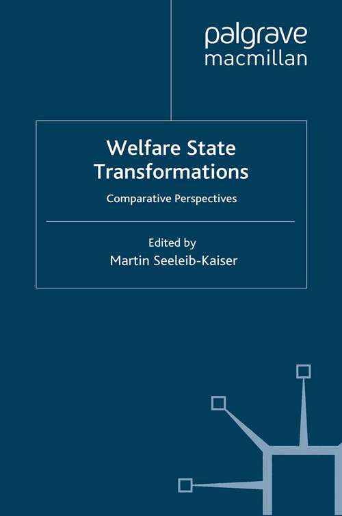 Book cover of Welfare State Transformations: Comparative Perspectives (2008)