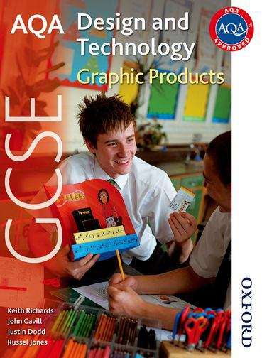 Book cover of AQA Design and Technology GCSE: Graphic Products (PDF)