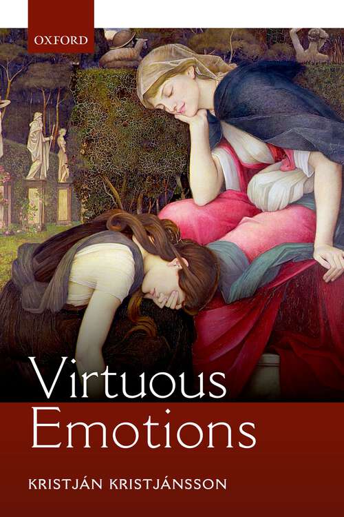 Book cover of Virtuous Emotions
