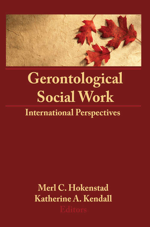 Book cover of Gerontological Social Work: International Perspectives