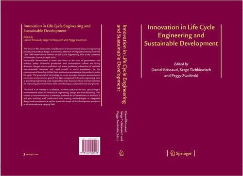 Book cover of Innovation in Life Cycle Engineering and Sustainable Development (2006)