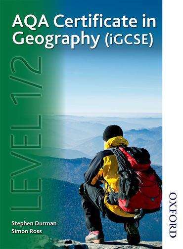 Book cover of AQA Certificate in Geography (IGCSE) Level 1/2 (PDF)