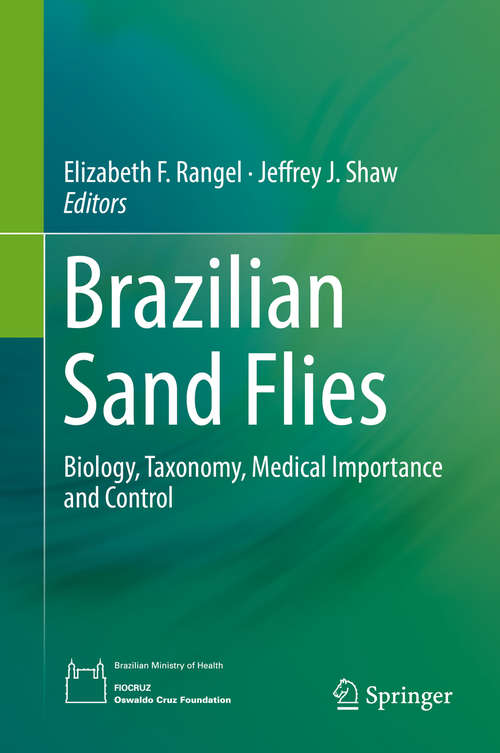 Book cover of Brazilian Sand Flies: Biology, Taxonomy, Medical Importance and Control