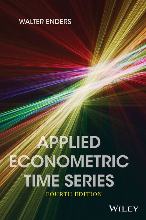 Book cover of Applied Econometric Time Series (Wiley Series in Probability and Statistics)