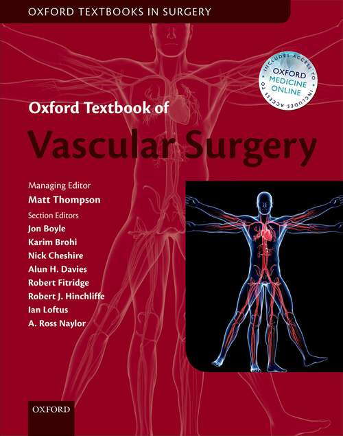 Book cover of Oxford Textbook of Vascular Surgery (Oxford Textbooks in Surgery)