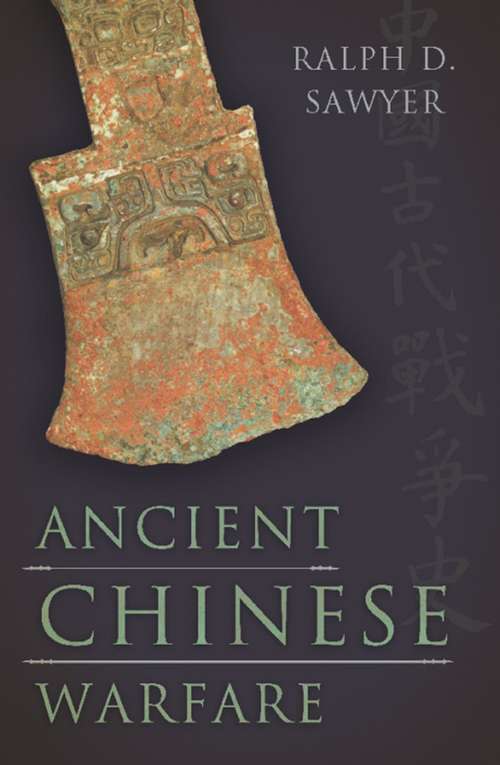 Book cover of Ancient Chinese Warfare