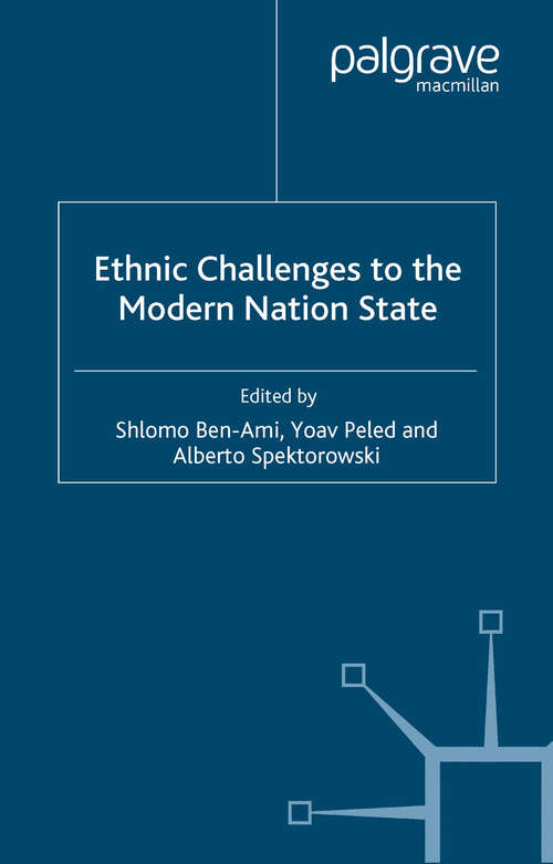 Book cover of Ethnic Challenges to the Modern (2000)