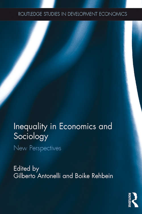 Book cover of Inequality in Economics and Sociology: New Perspectives (Routledge Studies in Development Economics)