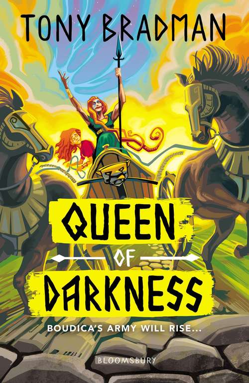 Book cover of Queen of Darkness: Boudica's army will rise... (Flashbacks)