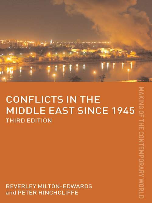 Book cover of Conflicts in the Middle East since 1945