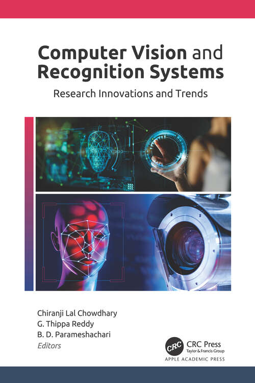 Book cover of Computer Vision and Recognition Systems: Research Innovations and Trends