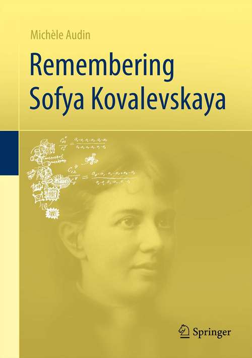 Book cover of Remembering Sofya Kovalevskaya (2011)