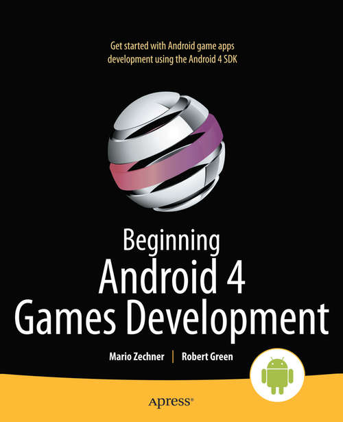 Book cover of Beginning Android 4 Games Development (1st ed.)