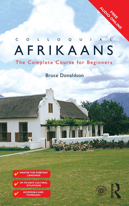 Book cover of Colloquial Afrikaans: The Complete Course for Beginners