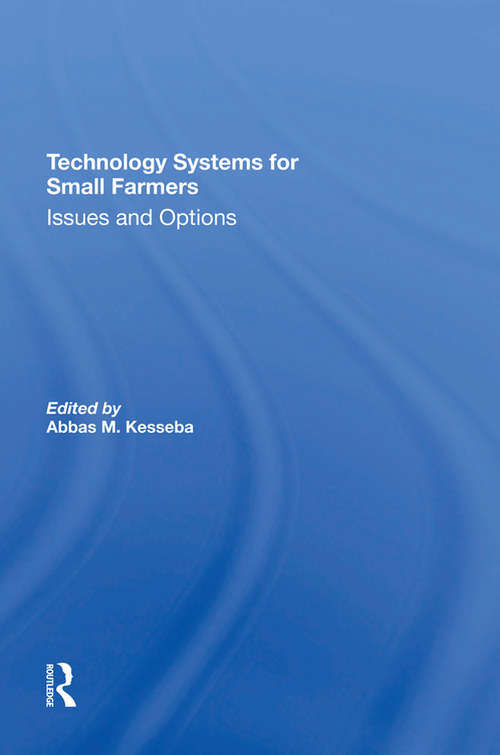 Book cover of Technology Systems For Small/spec Sale O Issues And Options