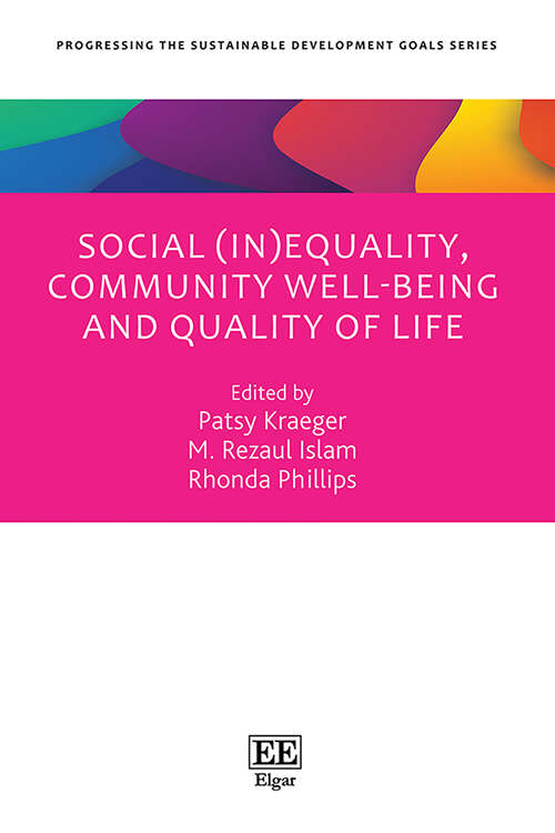 Book cover of Social (Progressing the Sustainable Development Goals series)