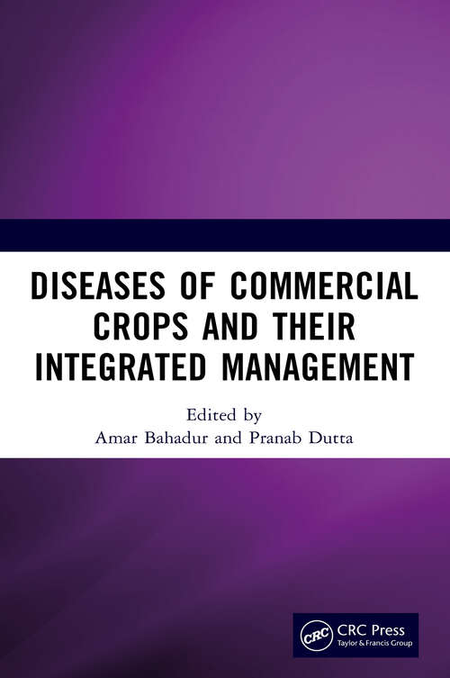 Book cover of Diseases of Commercial Crops and Their Integrated Management