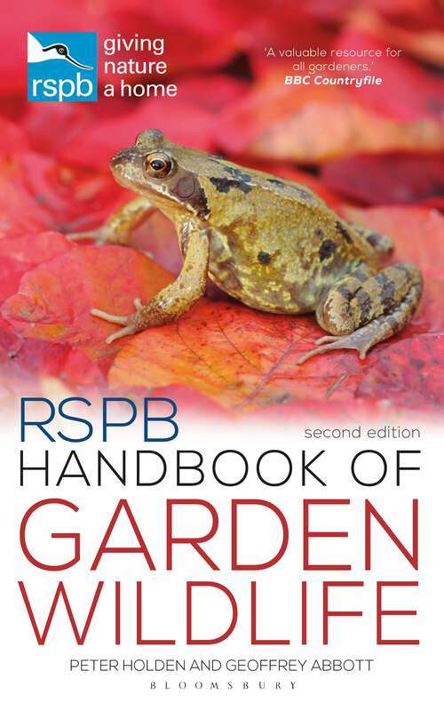 Book cover of RSPB Handbook of Garden Wildlife: Second Edition (RSPB)