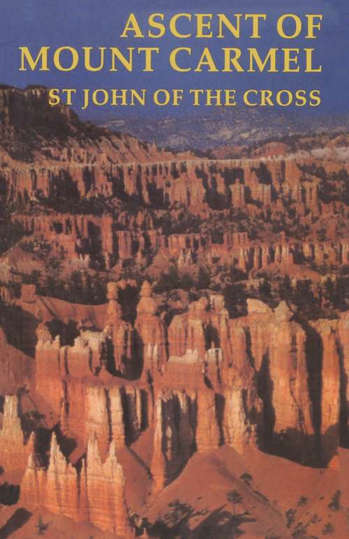 Book cover of Ascent Of Mount Carmel