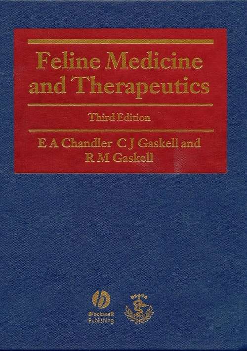 Book cover of Feline Medicine and Therapeutics (3)