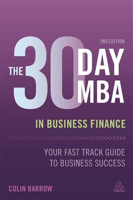 Book cover of The 30 Day MBA in Business Finance: Your Fast Guide to Business Success (2nd Edition) (PDF)
