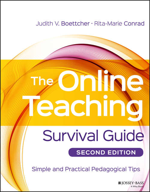 Book cover of The Online Teaching Survival Guide: Simple and Practical Pedagogical Tips (2)