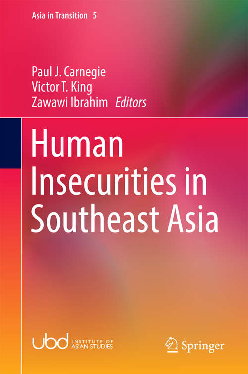 Book cover of Human Insecurities in Southeast Asia (1st ed. 2016) (Asia in Transition #5)