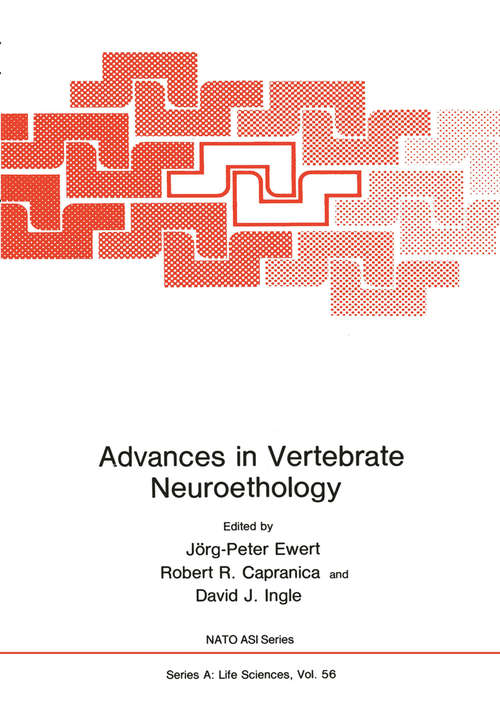 Book cover of Advances in Vertebrate Neuroethology (1983) (Nato Science Series A: #56)