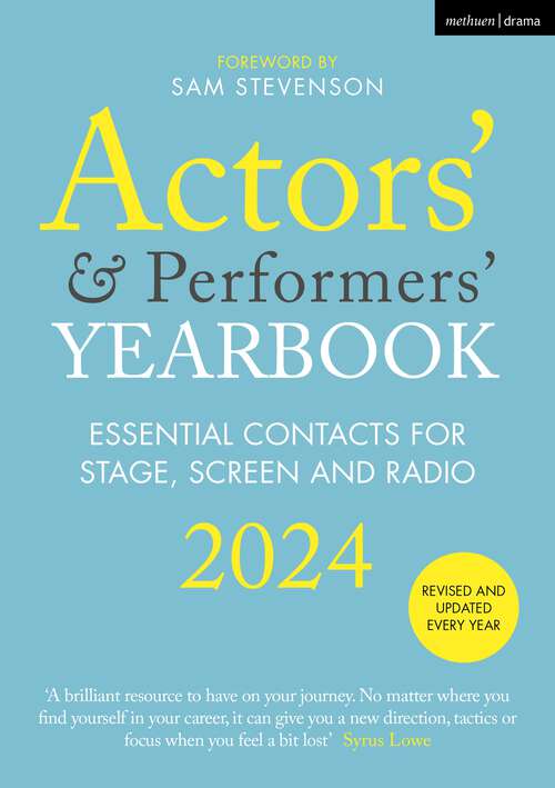 Book cover of Actors’ and Performers’ Yearbook 2024