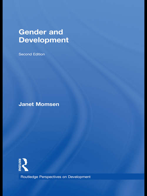 Book cover of Gender and Development (Routledge Perspectives on Development)