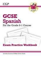 Book cover of GCSE Spanish Exam Practice Workbook - for the Grade 9-1 Course (includes Answers) (PDF)