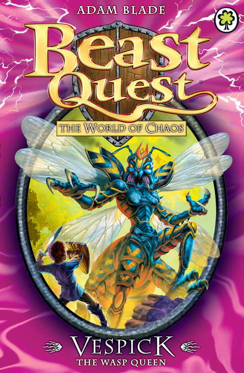 Book cover of Vespick the Wasp Queen: Series 6 Book 6 (Beast Quest #36)