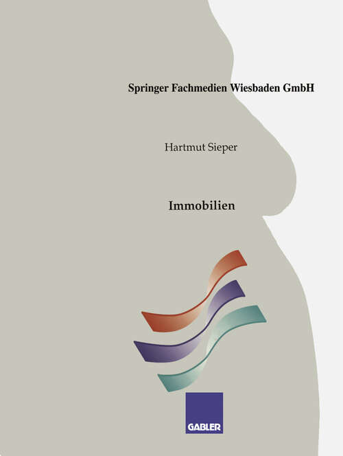 Book cover of Immobilien (1994) (Gabler-Studientexte)
