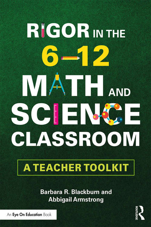 Book cover of Rigor in the 6–12 Math and Science Classroom: A Teacher Toolkit