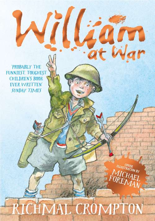Book cover of William at War (2) (Just William series #14)