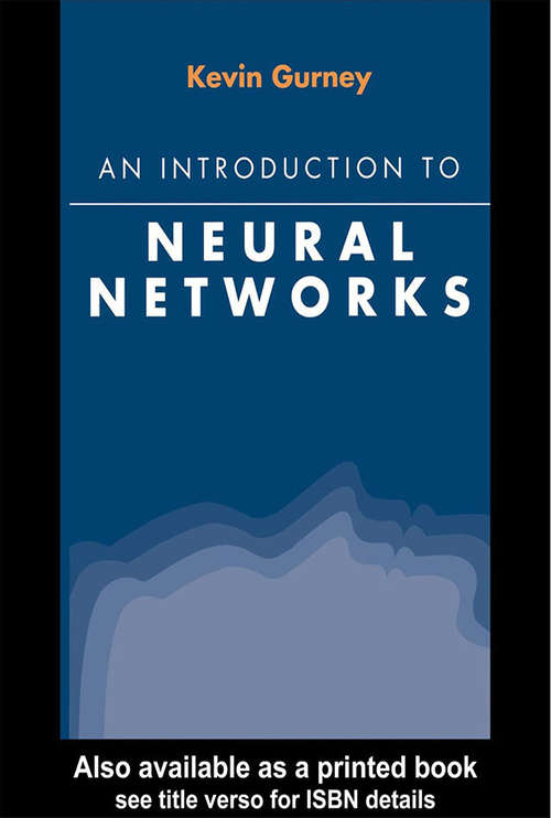 Book cover of An Introduction to Neural Networks