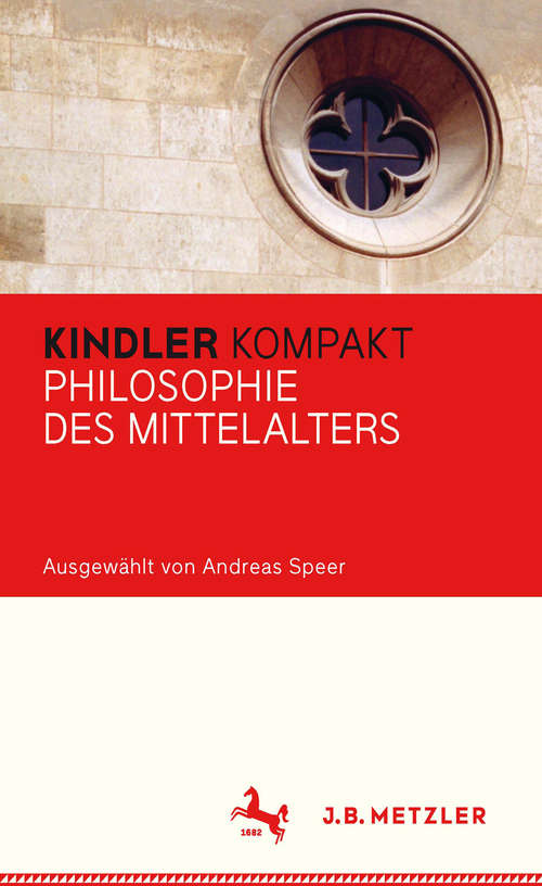 Book cover of Kindler Kompakt: Philosophie des Mittelalters
