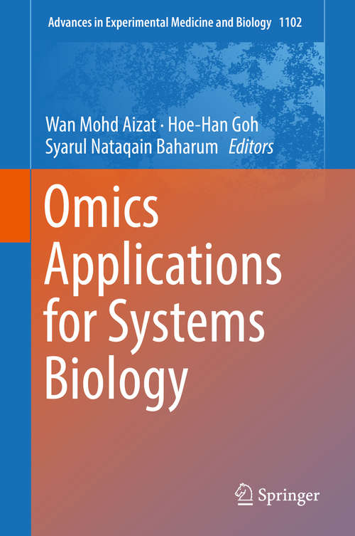 Book cover of Omics Applications for Systems Biology (1st ed. 2018) (Advances in Experimental Medicine and Biology #1102)
