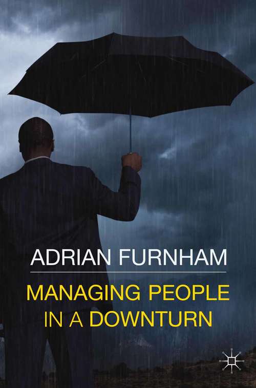 Book cover of Managing People in a Downturn (2011)