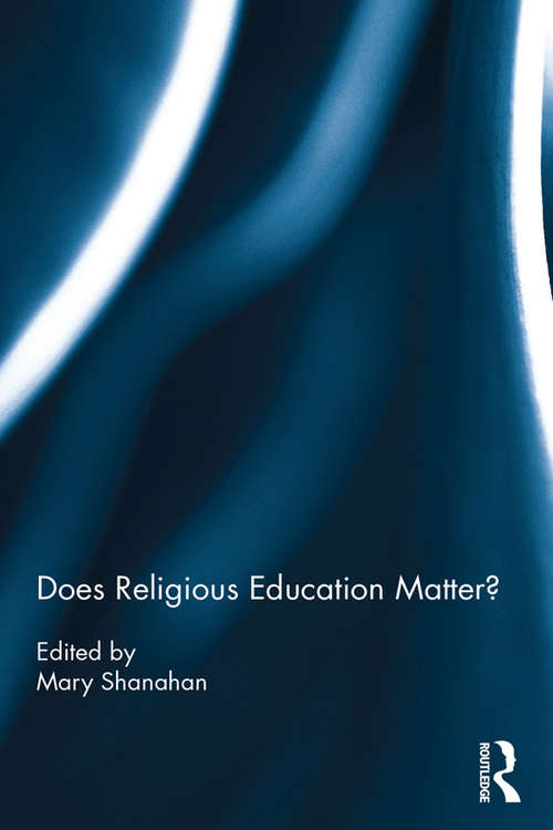 Book cover of Does Religious Education Matter?