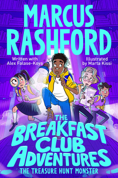 Book cover of The Breakfast Club Adventures: The Treasure Hunt Monster (The Breakfast Club Adventures #4)