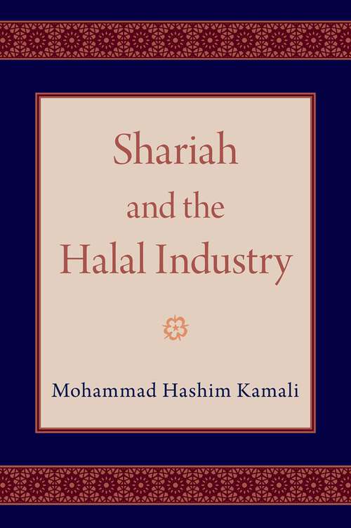 Book cover of Shariah and the Halal Industry