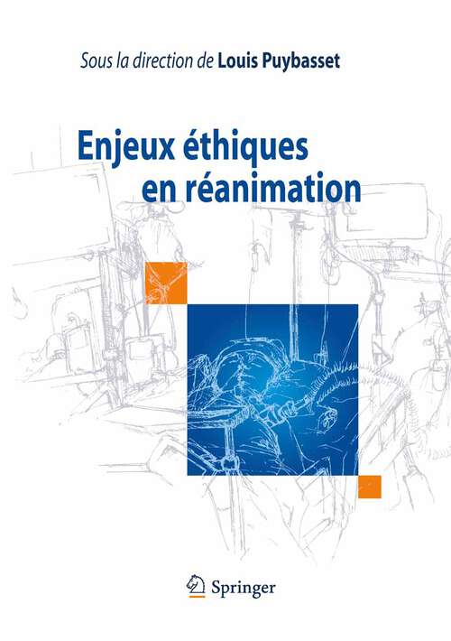 Book cover of Enjeux éthiques en réanimation (2011)