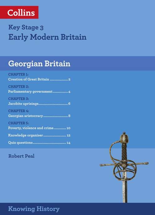 Book cover of Knowing History - KS3 HISTORY GEORGIAN BRITAIN (PDF)